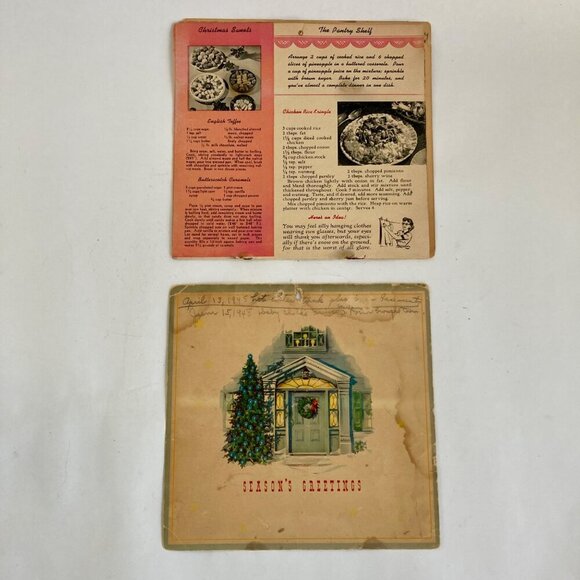 Vintage 1948 First National Bank Calendar The Dionne Quintuplets - Picture 9 of 10